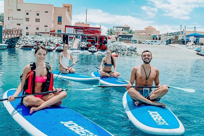 Stand Up Paddle Board 1h + cafe @POPEYE JETSKI in Dubai - The 1-Hour Paddle: What the Experience Feels Like on the Water