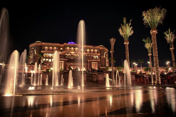 Starlit Abu Dhabi Premier Night City Tour - Qasr Al Watan and Emirates Palace: architectural glow without the time tax