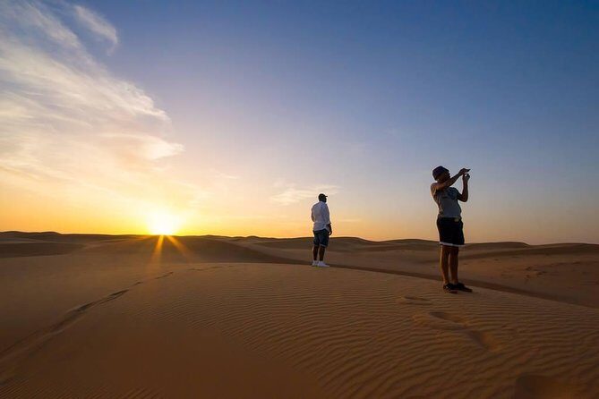 Sun Downer Desert Safari With Camel Trekking, BBQ and Buffet Dinner - Key Highlights You’ll Care About