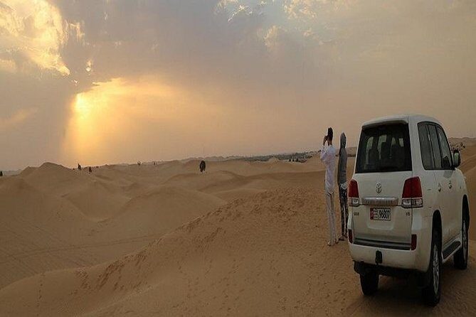 Sunrise Desert Safari from Abu Dhabi - From Abu Dhabi Hotel Pickup to the Desert Gate