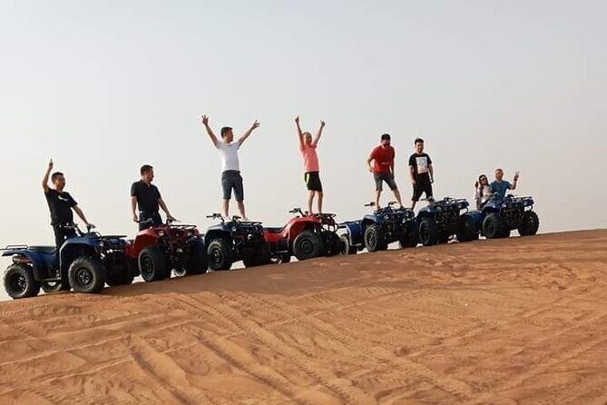 Sunrise Desert Safari With Quad Bike and Camel ride - Timing, Duration, and Group Size: How the Morning Moves