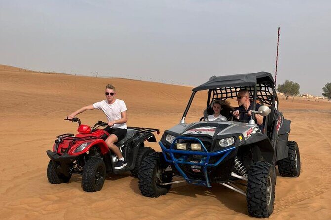 Sunrise Desert safari With Quad bike ride Sandboard & Camel ride - Sunrise in Lahbab: why early timing feels different