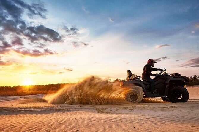 Sunrise in Dubai Desert - The Return Stop: Refreshments, Toilets, Camel Riding, and Optional Quads