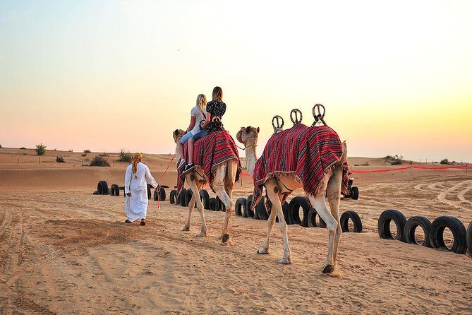Sunset Camel Trek & Red Dunes Safari with BBQ at Al Khayma Camp From Dubai - Why a 2:30 pm sunset safari feels better than a midday ride