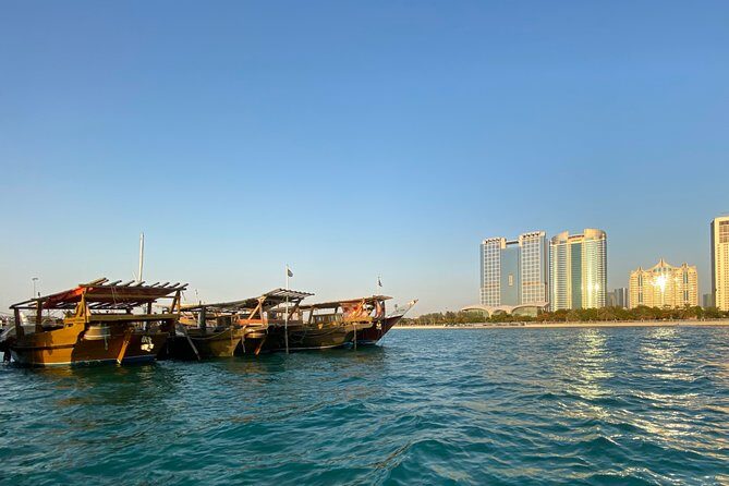 Sunset Corniche Cruise - 2 hours trip - The cruise route: skyline views first, sunset offshore next