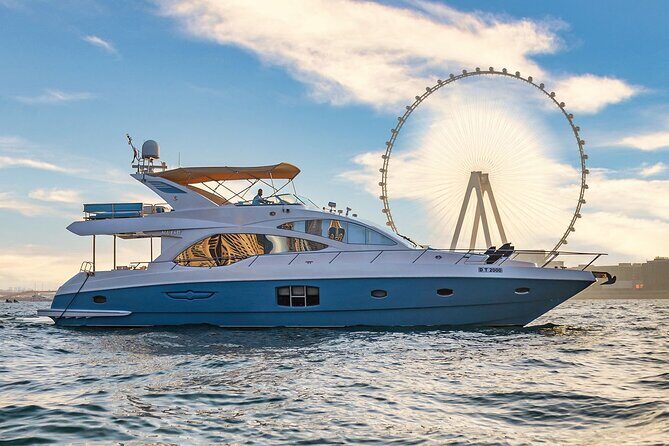 Sunset escape on Bluemoon 64ft from Dubai Marina to Atlantis - Key highlights at a glance
