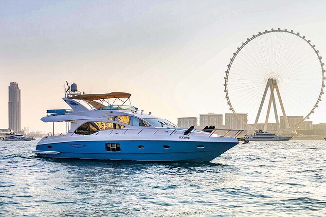Sunset escape on Bluemoon 64ft from Dubai Marina to Atlantis - Price and group size: how to decide if this fits your budget