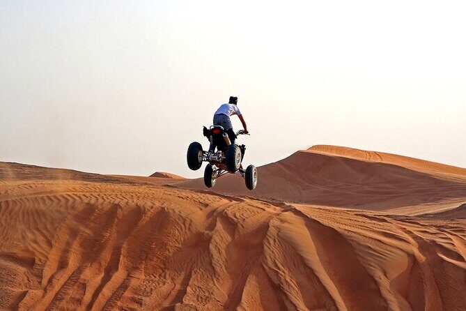Sunset Quad Bike Safari With Camel Trek, Live Shows and Dinner - Your 3:30 pm start: how the 6-hour desert schedule flows