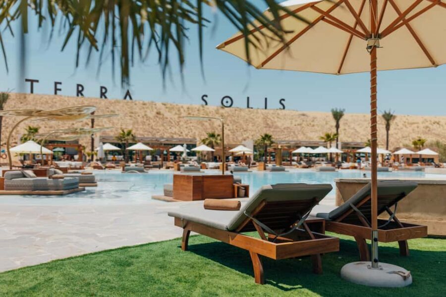 Terra Solis: Unwind and Re-Energize by the Pool - Poolside loungers and oversized beds: where the day actually happens
