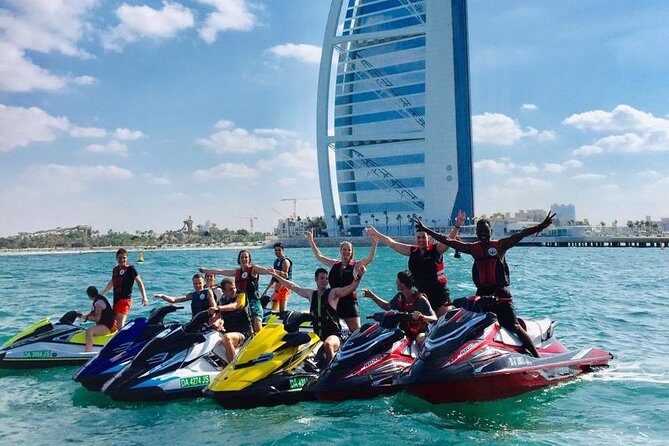 The Best Jet Ski in Dubai - 2 Hours Burj Al Arab - Dubai Marina - Atlantis Tour - Jet Ski Route: Burj Al Arab to the Palm in One Solid 2 Hours
