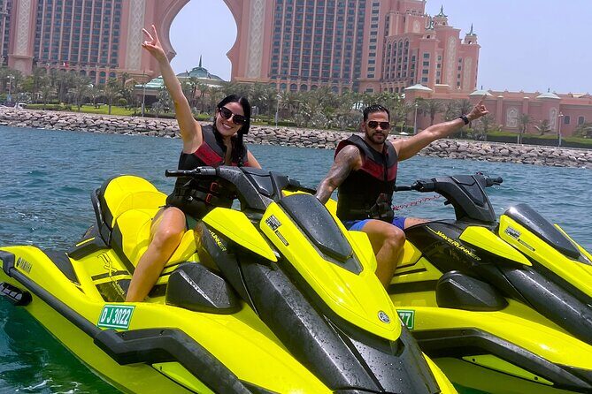 The Best Jet Ski in Dubai - 90 Minutes Palm Jumeirah Tour - Jet Ski Views of Palm Jumeirah and Atlantis, in One Long 90-Minute Hit
