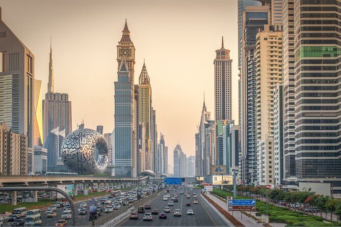 The Dubai Landmarks Tour - Museum of the Future Exterior: A torus-shaped photo stop that actually works
