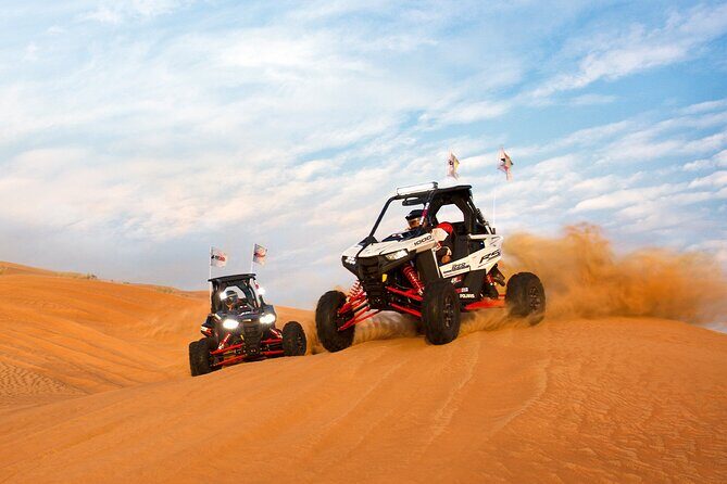The Lone Ranger Sprint/ Polaris 1000cc/ 1 Seater/ 1 Hour Drive Time - What happens after you arrive: safety brief, dunes, photos, and camels