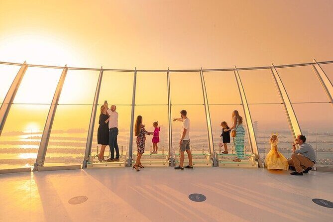 The View at Palm Jumeirah Dubai Observatory Deck Entry Ticket - More than just the view: exhibit area, immersive theater, and Nakheel Mall time