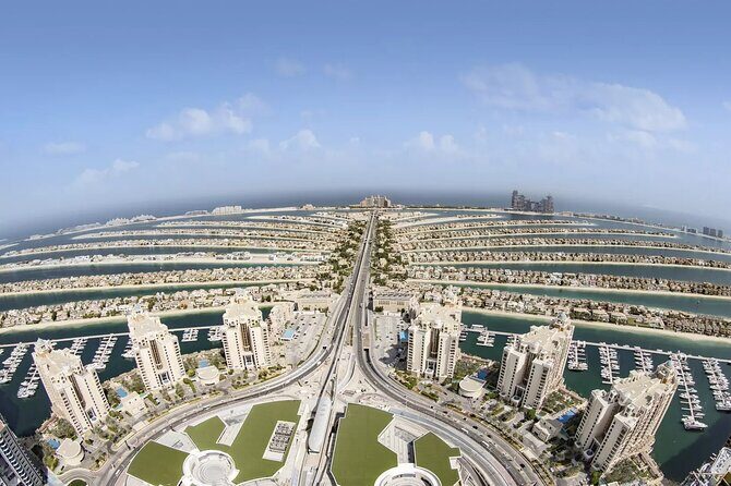 The View at Palm Jumeirah Dubai Observatory Deck Entry Ticket - Ticket choices: prime sunset, non-prime entry, and lounge with select drinks
