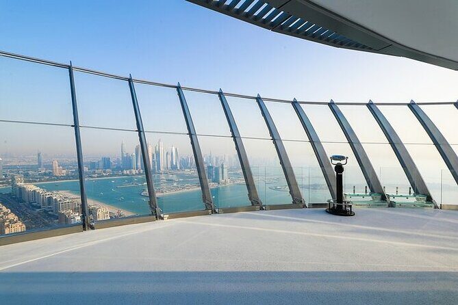 The View at Palm Jumeirah Dubai Observatory Deck Entry Ticket - What you’ll see from the observatory: Atlantis, skyline, and Persian Gulf