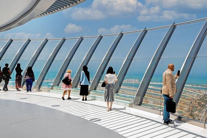 The View at The Palm Experience Ticket with optional transport - The 360-degree view: Palm Jumeirah, Gulf, and the skyline