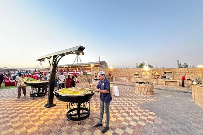 Thrilling dune bashing with VIP Desert camp delicious BBQ & shows - Sunset viewpoints and starry-night moments in the desert air