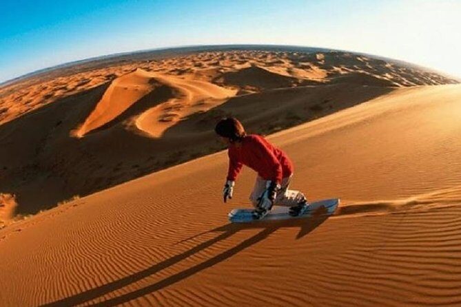 Thrilling Morning Red Dune Desert Safari with Camel Ride in Dubai - The desert camp reset: Cold drinks and a breather