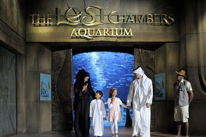 Tickets to Atlantis Lost Chambers Aquarium - Location at Aquaventure World on Palm Jumeirah