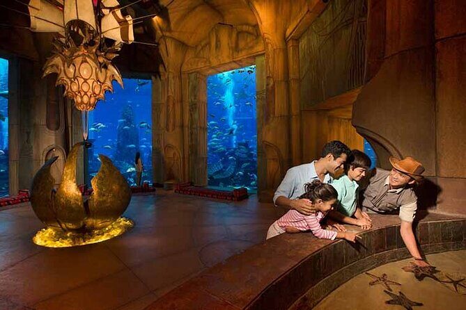 Tickets to Atlantis Lost Chambers Aquarium - Price and value: is $40.47 per person worth it?