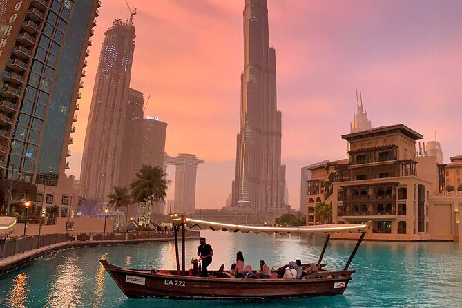 Traditional Abra Ride and Dubai Fountain Show at Burj Lake - Key points to know before you go