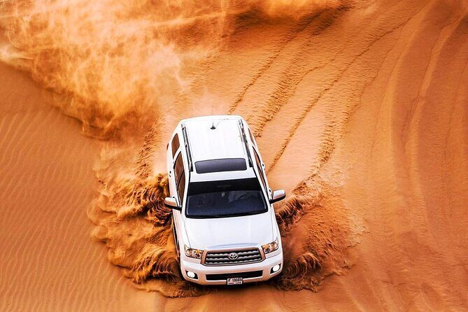 Trio Package - Dubai city tour + Desert Safari + Dhow cruise Dinner - Dhow cruise dinner at 7:00 p.m.: dinner on a traditional boat with skyline views