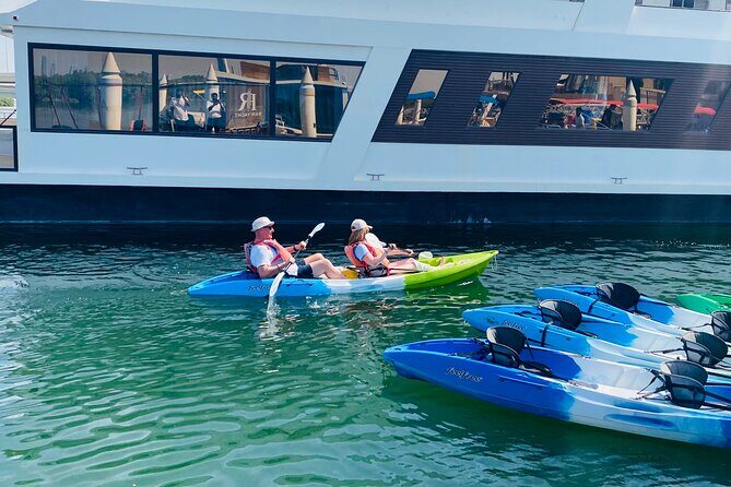 Two Hours Guided Kayaking Tour Reem Central Park Abu Dhabi - Value check: $83.74 for two hours, plus what’s actually included
