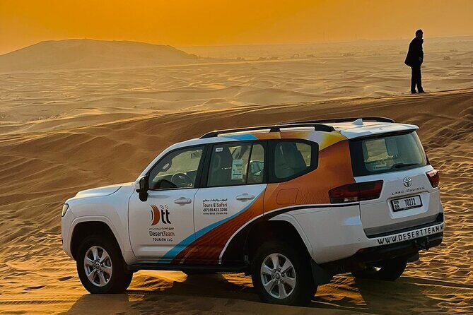 Ultimate Evening Desert Safari with Quad Biking & VIP Service - Desert culture: camel ride, sandboarding, and sunset photos