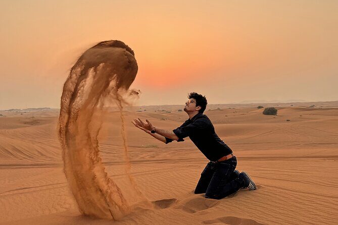 VIP Desert Safari, ATV, BBQ, Camel Ride, All Exclusive Services - Dinner: BBQ buffet with Arabic and international favorites