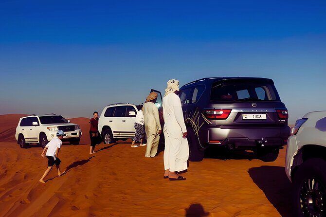 Vip Dubai Desert Safari with Camel Riding,BBQ Dinner - Lahbab: the sand fun part of the safari