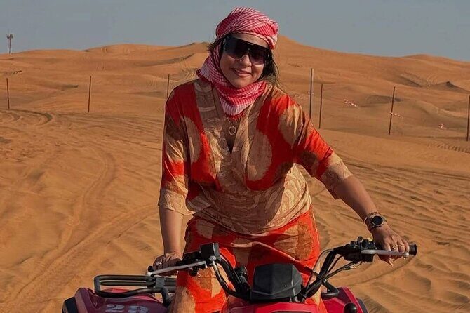 Vip Evening Desert Safari with quad bike,Camel Riding & Dinner - Safety and comfort: what to do to get the best night