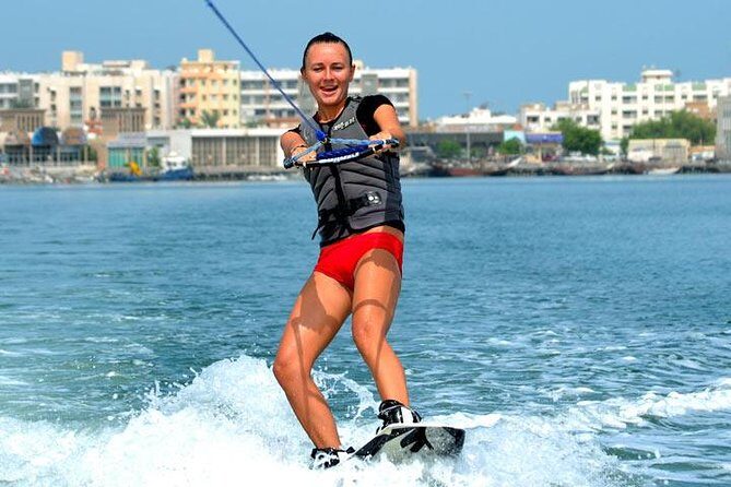 Water Ski - Wake Board - Knee Board - Choosing Water Ski, Wakeboard, or Kneeboard on Calm Ras Al Khaimah Water