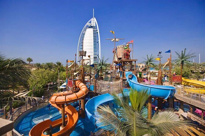 Wild Wadi Waterpark in Dubai with Options - What $70 buys you: value from unlimited water time
