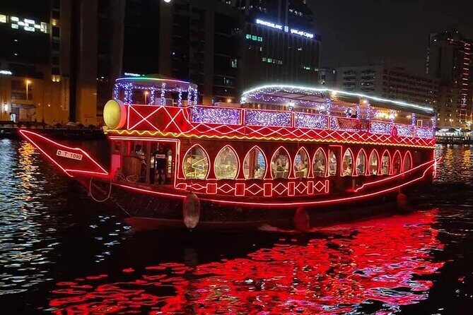 Witness the beauty of Dubai as you embark on traditional Dhow - Seating options and VIP/Diamond reality check