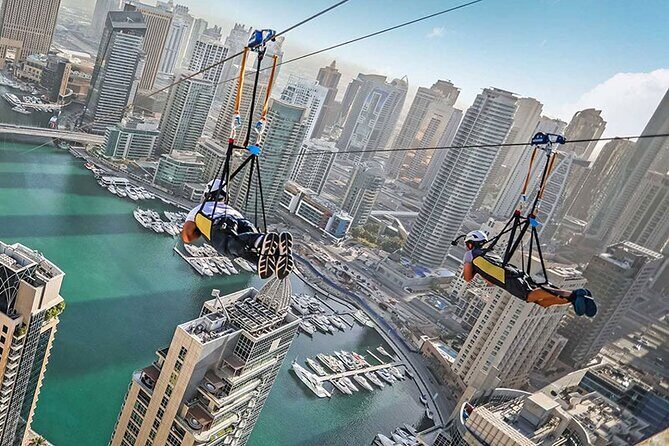 Xline Dubai Marina Zip line Experience With Photos & Video Option - XLine Dubai Marina Zipline: the big idea and why people talk about it