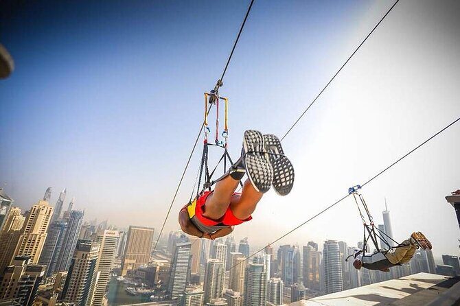 Xline Dubai Marina Zip line Experience With Photos & Video Option - Photos and video option: getting the memory without losing the moment