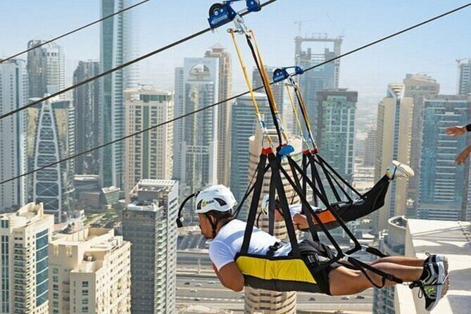 Xline Dubai Marina Zip line Experience With Photos & Video Option - FAQ