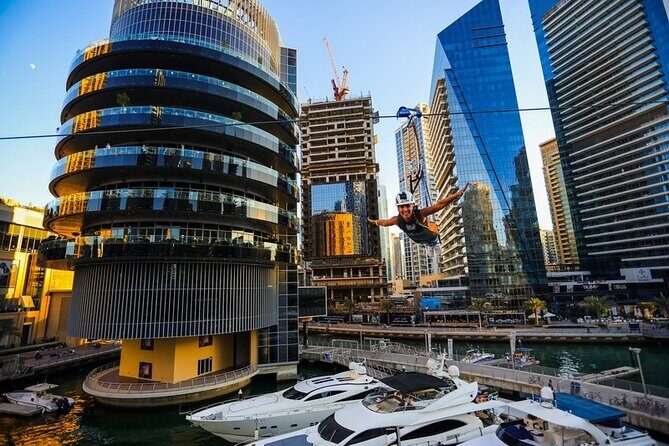 Xline Dubai Marina Zipline Experience With Transfers Option - How the 15-minute ride actually plays out