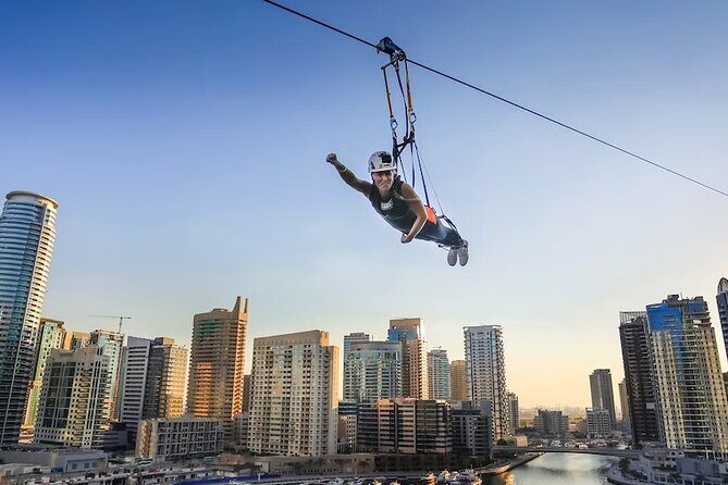 XLine Dubai Marina Zipline Ride with Transfers Options - Price and value: is $293.09 per person worth it?
