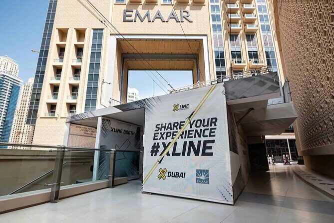 XLine Dubai Marina Zipline Ride with Transfers Options - Length and speed: how fast 1 km really feels