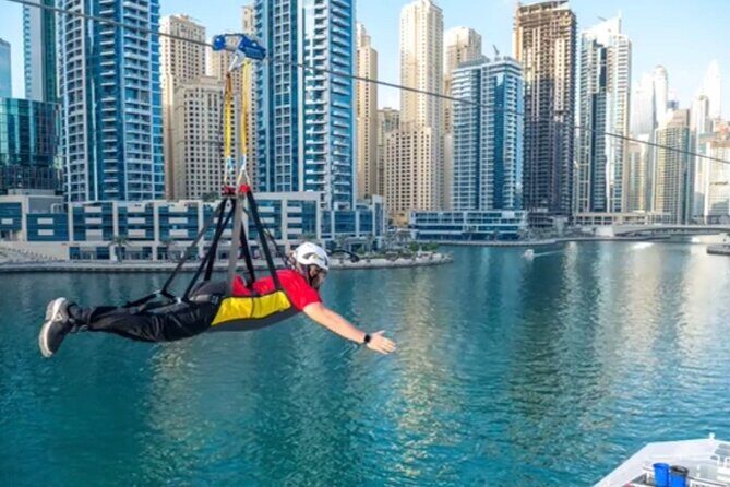 Xline for Urban Zipline Private Experience at Dubai Marina - Getting to XLine Dubai Marina Mall and Starting Your 1-Hour Session
