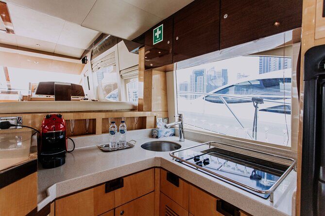 Yacht Trip Dubai : Book 56 ft Premium Yacht up to 21 people - Stop 2: Sail-Like Skyscrapers and the Centaurus Charter Area