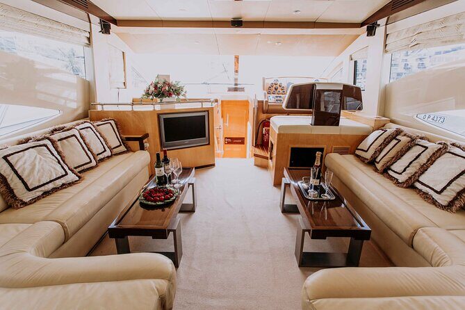 Yacht Trip Dubai : Book 56 ft Premium Yacht up to 21 people - Staff and Service: Why the Birthday Feedback Matters