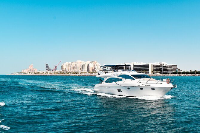 Yacht Trip Dubai : Book 56 ft Premium Yacht up to 21 people - Picking Your Cruise Length (1 to 5 Hours) for the Best Sights
