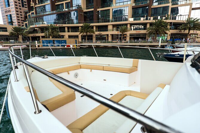 Yachting in Dubai: Book 36 ft Yacht Charter up to 10 people - The vibe on board: clean boat, friendly crew, and real-world support