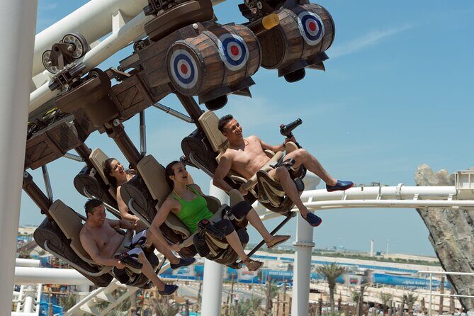 Yas island abu dhabi 1/2/3 park admission tickets - How booking timing can affect your day