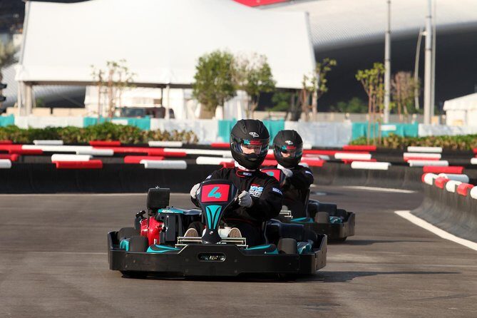 Yas Kartzone - The mandatory briefing: safety gear, controls, and your first laps
