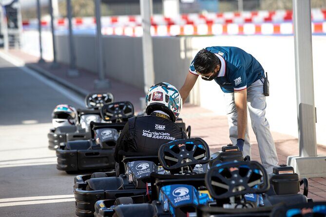 Yas Kartzone - Kids vs adults sessions: age, height rules, and how long you’ll be driving