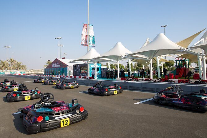 Yas Kartzone - Price and value: $33.54 for included gear, coaching, and lap stats